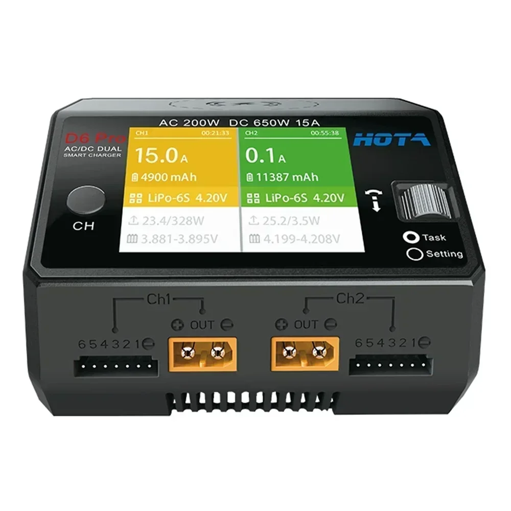 HOTA D6 Pro 200W AC/650W DC Du - Fpv Drone Charger review and price
