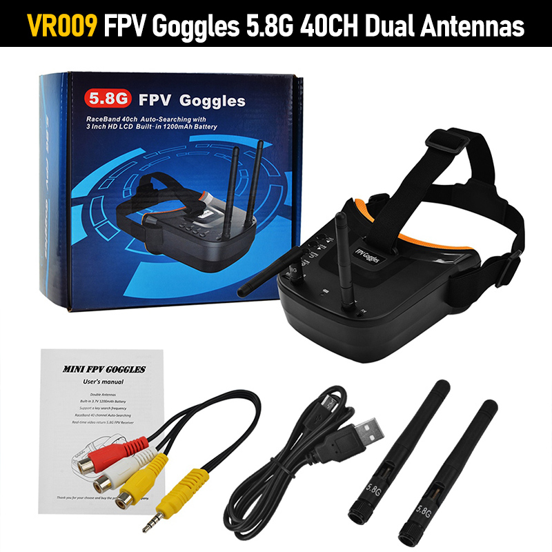 VR009 FPV Goggles 3.0 Inch 480 - Fpv Drone Goggles review and price