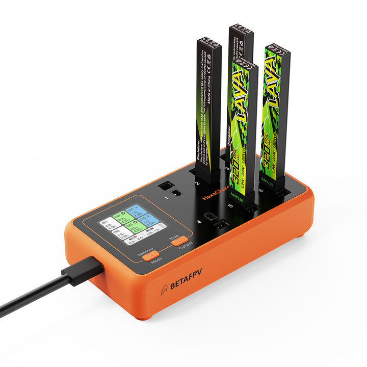 BETAFPV 6 Port 1S Battery Char - Fpv Drone Charger review and price